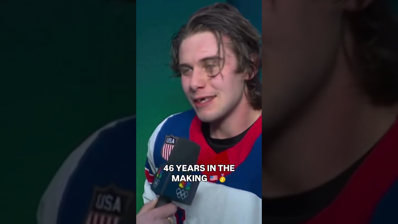 We will never forget Jack Hughes' Golden Goal π