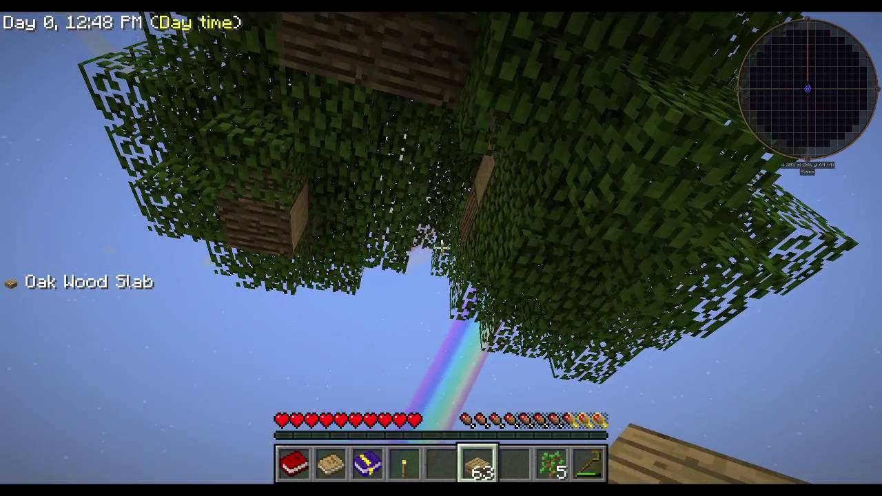 Minecraft Sky Factory 2.5, Часть 1