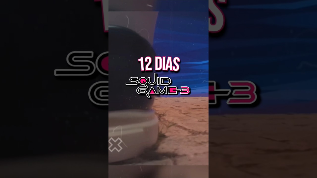 Faltan 12 días para El Juego del Calamar 3!🦑 #squidgame #netflix