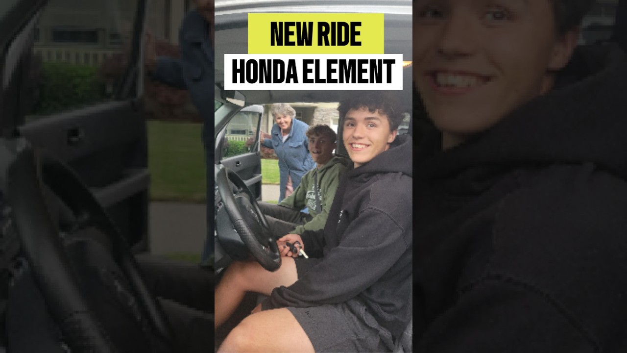 Got My New Ride! Driving the Honda Element