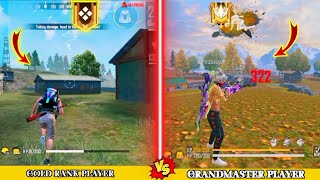 GOLD RANK 👉PLAYER VS GRANDMASTER 😱 PLAYER GAME PLAY VIDEO screenshot 5