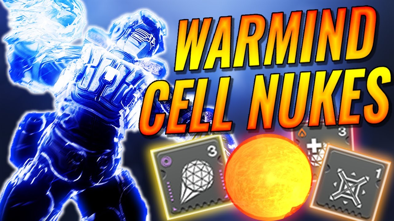 NUCLEAR WARMIND CELLS! BEST Stasis Titan/Warmind Cell Build in Destiny