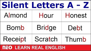 Silent letters in English | From A to Z