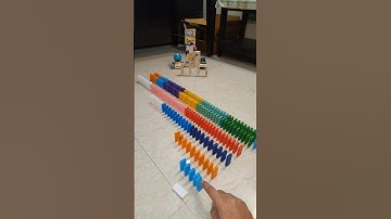 1 to 100 Dominoes Colourful Part 2 #domino