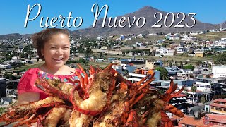 Puerto Nuevo 2023 #puertonuevo #rosaritobeach #playasderosarito #lobster #langosta