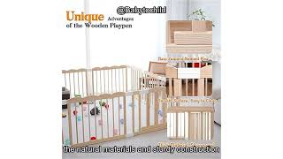 Is This Wooden Baby Playpen the Safe, Stylish Solution You’ve Been Searching For? Review
