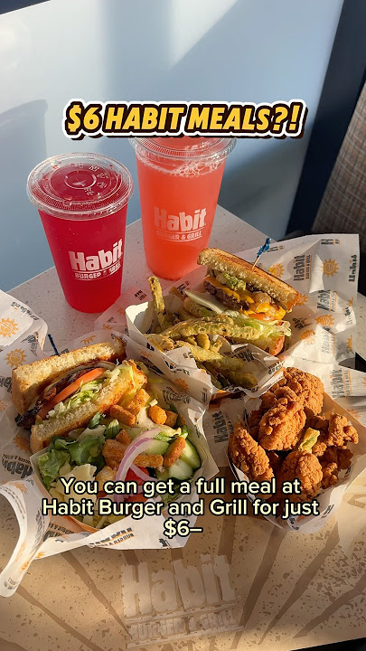 $6 Habit Burger & Grill Meal Deal?! #foodie #habit #burgerlovers #lunchideas #mealdeal #dinnerideas