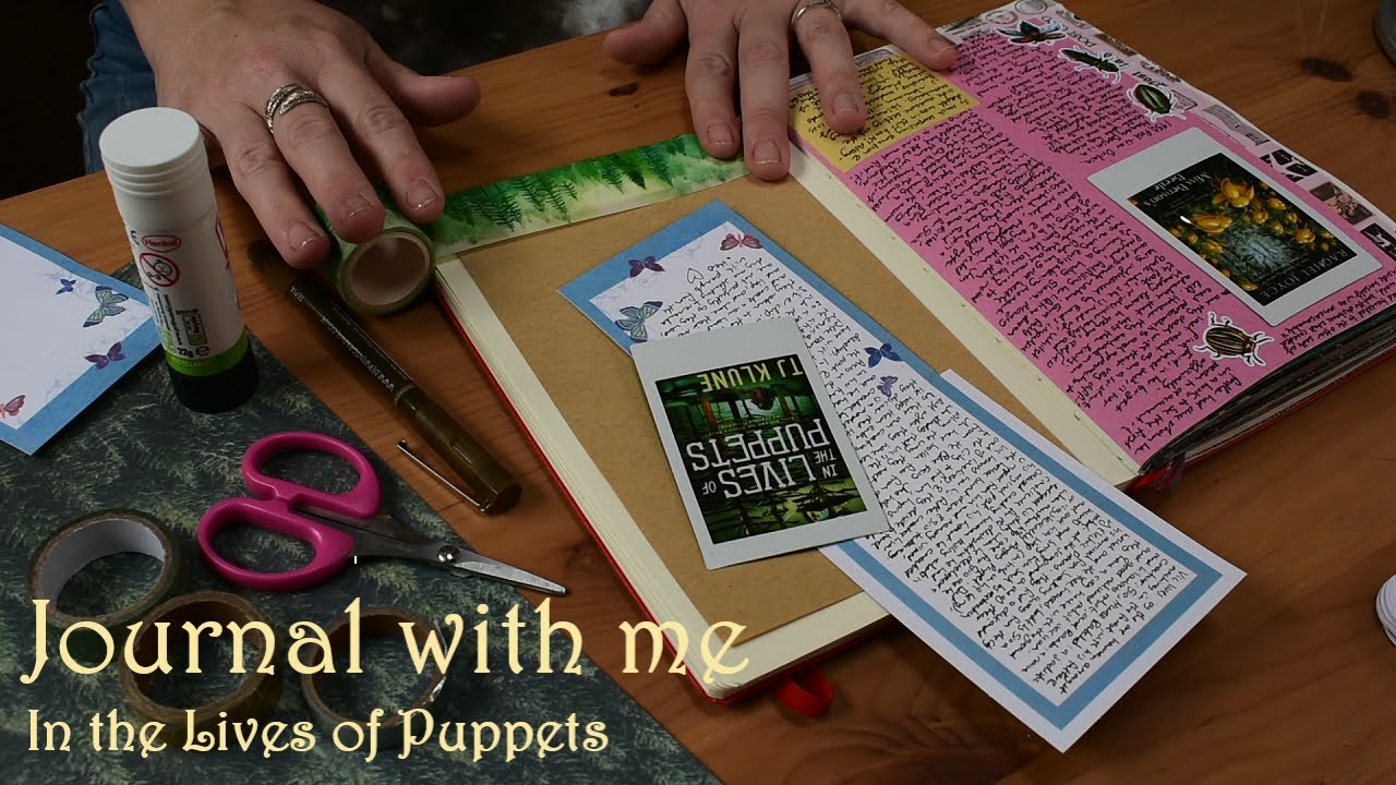 Relaxing Reading Journal Entry 🦋 ASMR Journaling