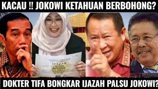 CHAOS!! JOKOWI DIDN'T ACCEPT HIS DIPLOMA, WHICH WAS EXPOSED? DOCTOR TIFA EXPOSED EVERYTHING. WOUL...