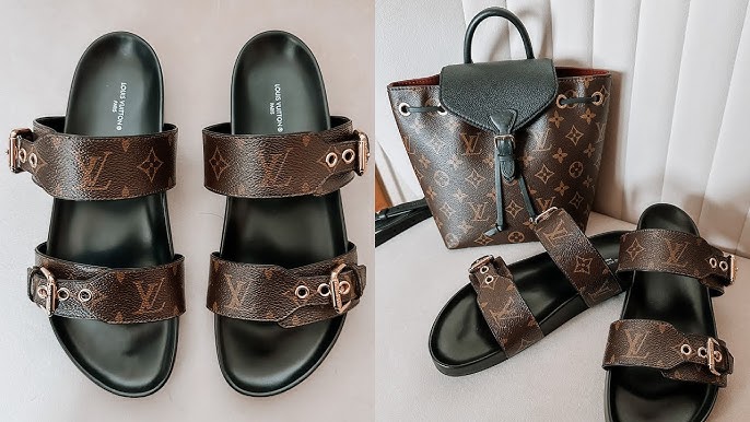 LOUIS VUITTON, BOM DIA MULE REVIEW, 1 YEAR WEAR AND TEAR