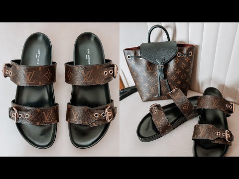 Rubber Meets The Road! Ft. Louis Vuitton Sunbath Flat Mules, Unboxing