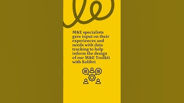 introducing our #monitoring #evaluation & #learning toolkit