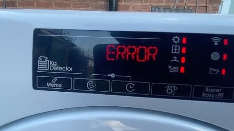 Candy Tumble Dryer Error E21  Fixed
