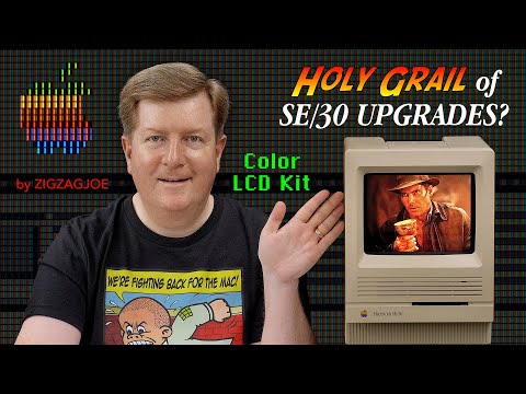 LCD Retrofit Kit for SE/30 — INTERNAL Color!