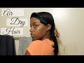 How To Air Dry Relaxed Hair