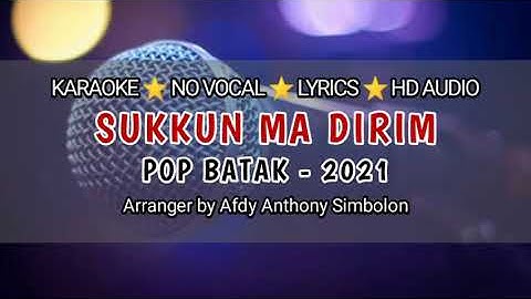 LAGU BATAK - SUKKUN MA | KARAOKE | NO VOCAL