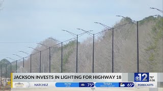 Jackson invests in lighting for Highway 18