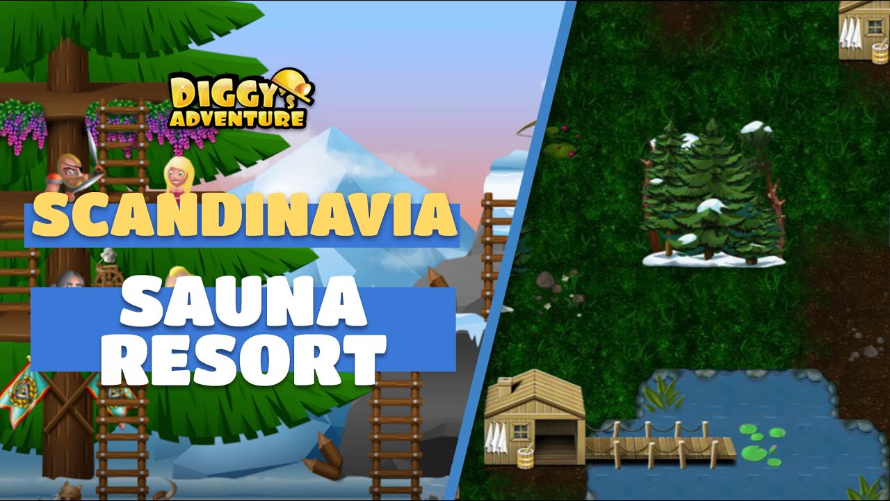 SAUNA RESORT | Diggy's Adventure # 000 466