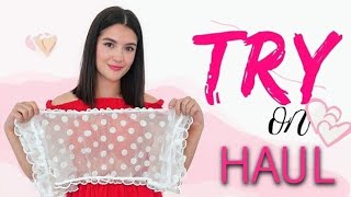4K Micro Mini String Bikini Tiny Bikini Try-on Haul See-everything Sheer Transparent on #microbikini