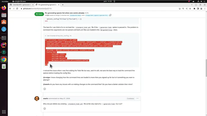 SaturdayMP Show #4: Duplicating the Standard (Ruby Linter) Existing ToDo List Bug