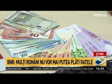 BNR: Mulţi români nu vor mai putea plăti ratele