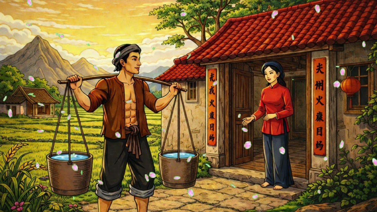 Chàng Gánh Nước Và Cô Chủ Quán Trọ - Tình Yêu và sự phản bội :Truyện dân gian Việt Nam