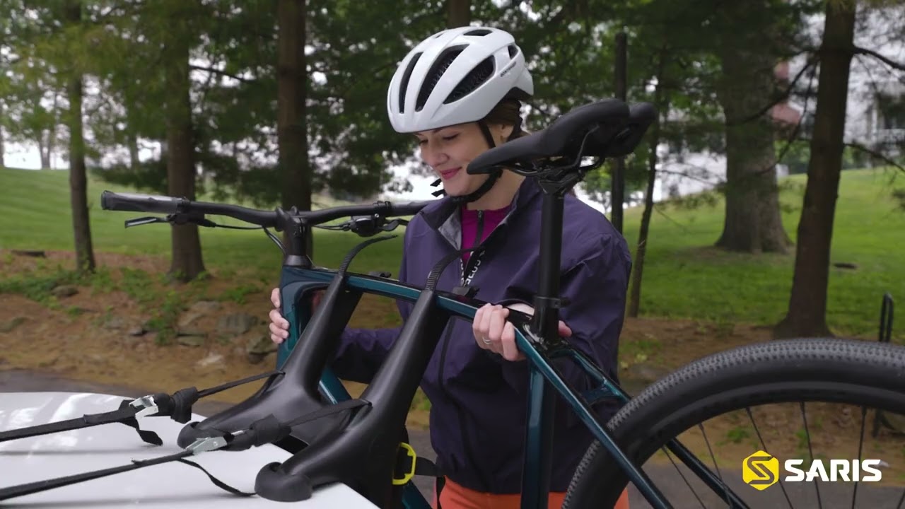 Saris Porte vélo 1 place Solo sur hayon de voiture léger et sans outil