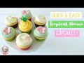 Tropical theme Cupcakes | Summer Party | Thalias Cakes