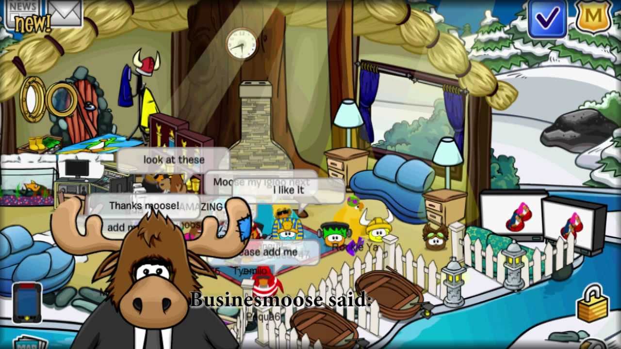Businesmoose in my igloo!