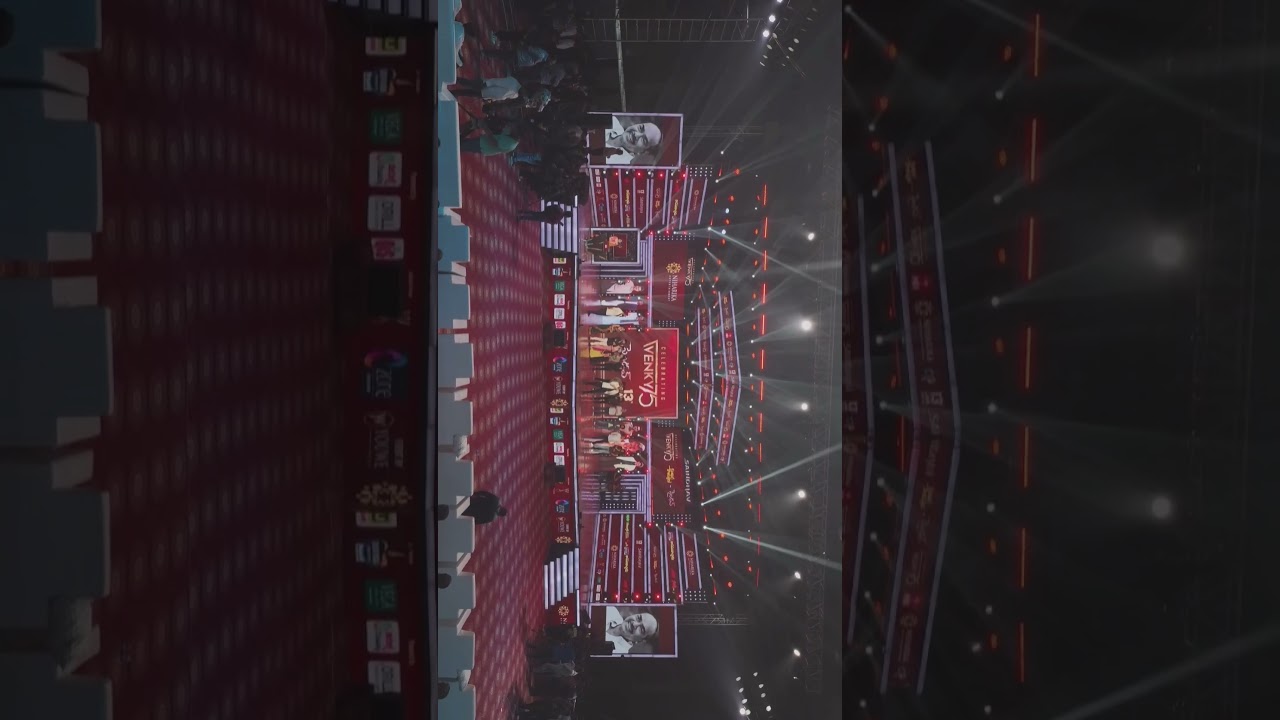 Victory Venkatesh 75th celebration captured by 