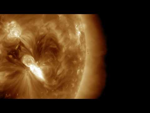 SOLAR ACTIVITY UPDATE: Strong M-Flare/CME/Proton. July 14th, 2017.