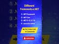 What is .NET Framework ? | c# .net tutorial for beginners