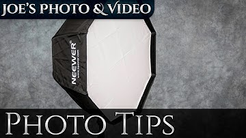 Neewer Speedlite Umbrella Softbox - How To Setup & Flash Bracket Options