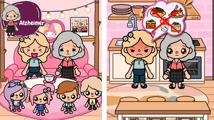 Grandchildren Love Grandma! | Toca Life Story | To...