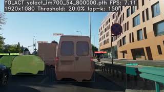 Machine Vision - Realtime Instance Segmentation with YOLACT++ Net Worth