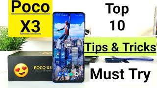 Poco x3 tips and tricks button shortcuts hidden features