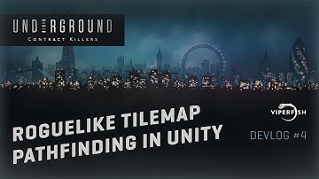 Roguelike Tilemap Pathfinding in Unity • Underground Devlog #4