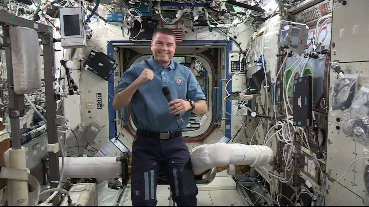 Expedition 40 Space station astronaut talks with DC media