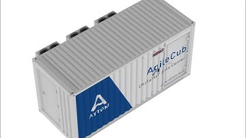 Attom 20F AgileCub Container Data Center with Backpack Wall Cool