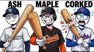 Every Baseball Bat Explained (One of Them Is Technically Illegal and Nobody Told the Pitcher)