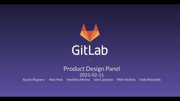 Product Design at GitLab - Panel Discussion
