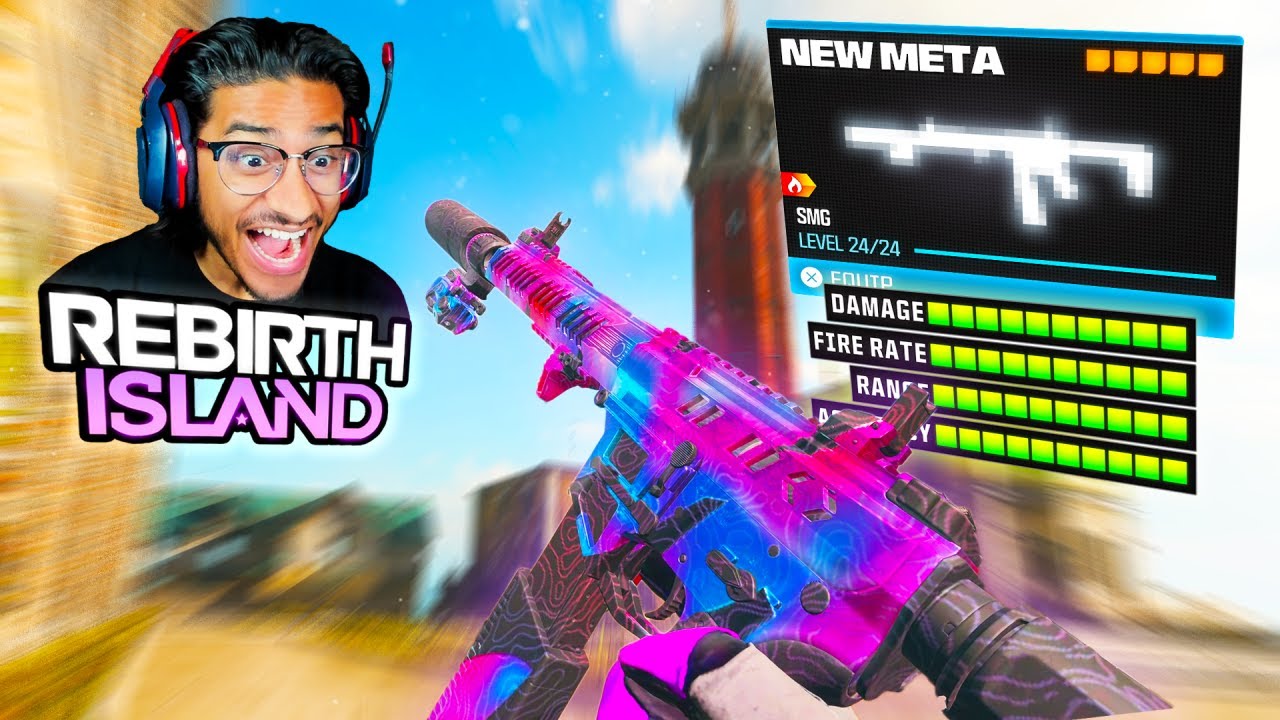 The NEW SEASON 4 SMG Is *BROKEN* On REBIRTH ISLAND! (NEW META!)