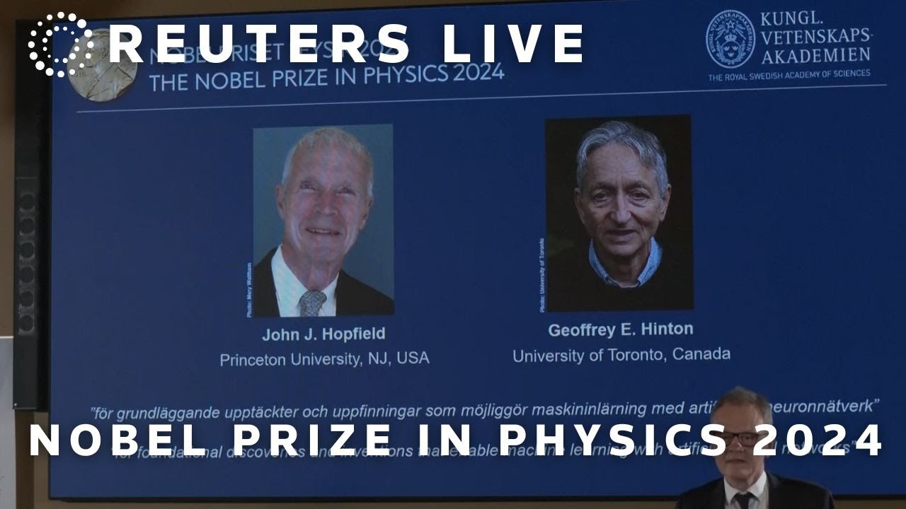 LIVE: Swedish academy announces winners of 2024 Nobel Prize in Physics