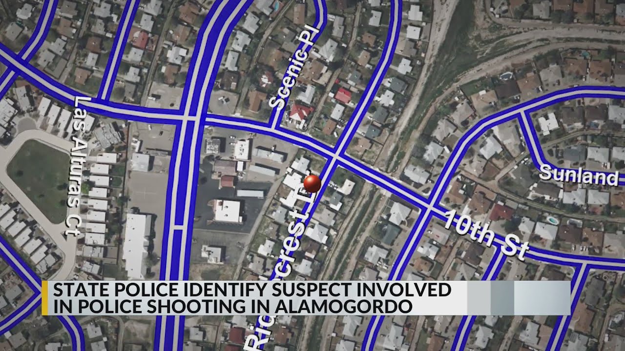 Alamogordo officerinvolvedshooting suspect identified YouTube