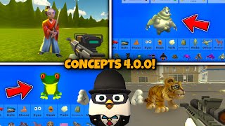 🥰 THE BEST CONCEPTS FOR THE NEW 4.0.0 UPDATE! - Chicken Gun