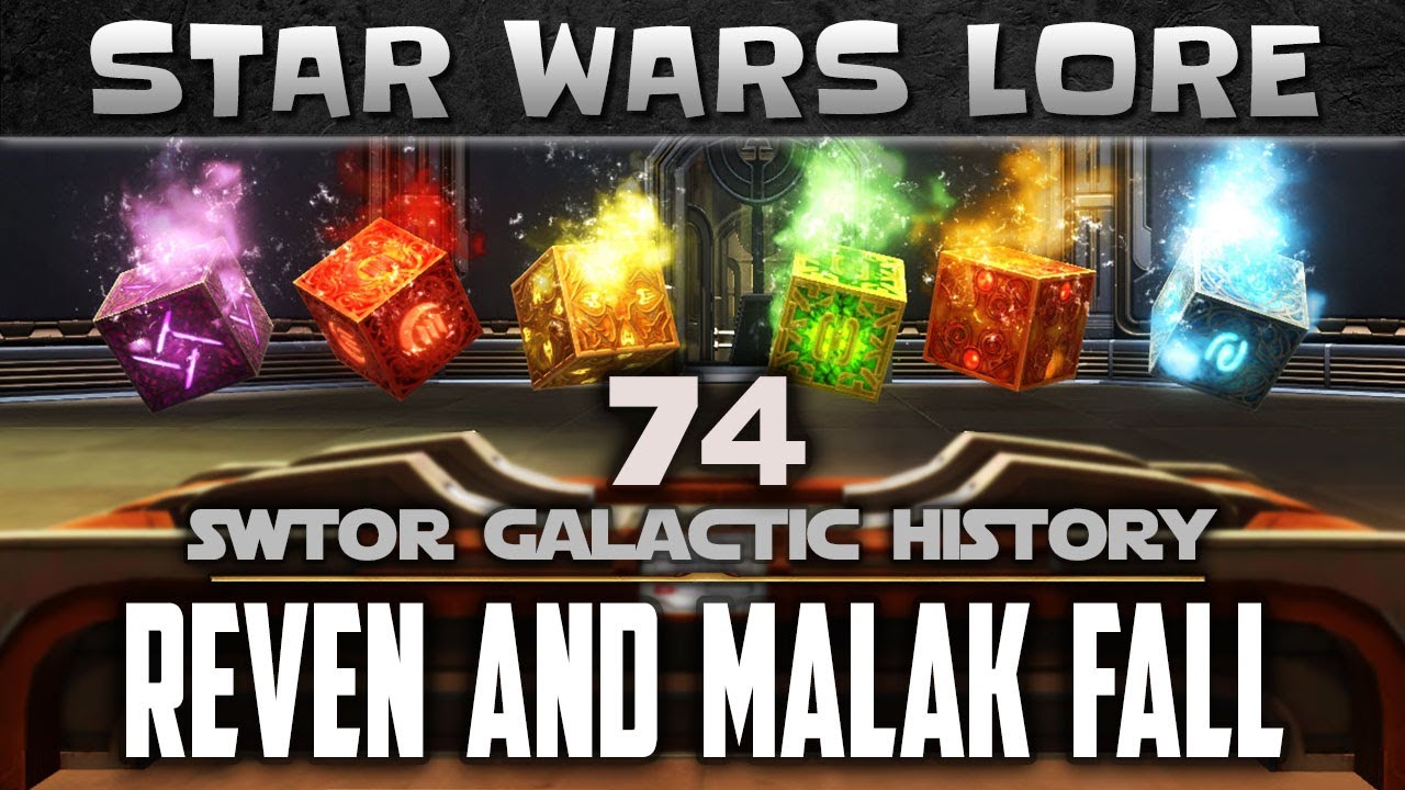 Star Wars Galactic History:  REVAN AND MALAK FALL | SWTOR Datacron 74 on Voss