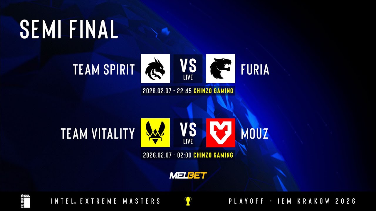 /MN/ SPIRIT vs FURIA - IEM KRAKOW 2026 - SEMI FINAL