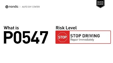 What is P0547 Engine Code [Quick Guide]