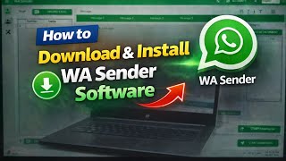 How to Install WA Sender Software 5.0.7 on PC (Easy Method) screenshot 4