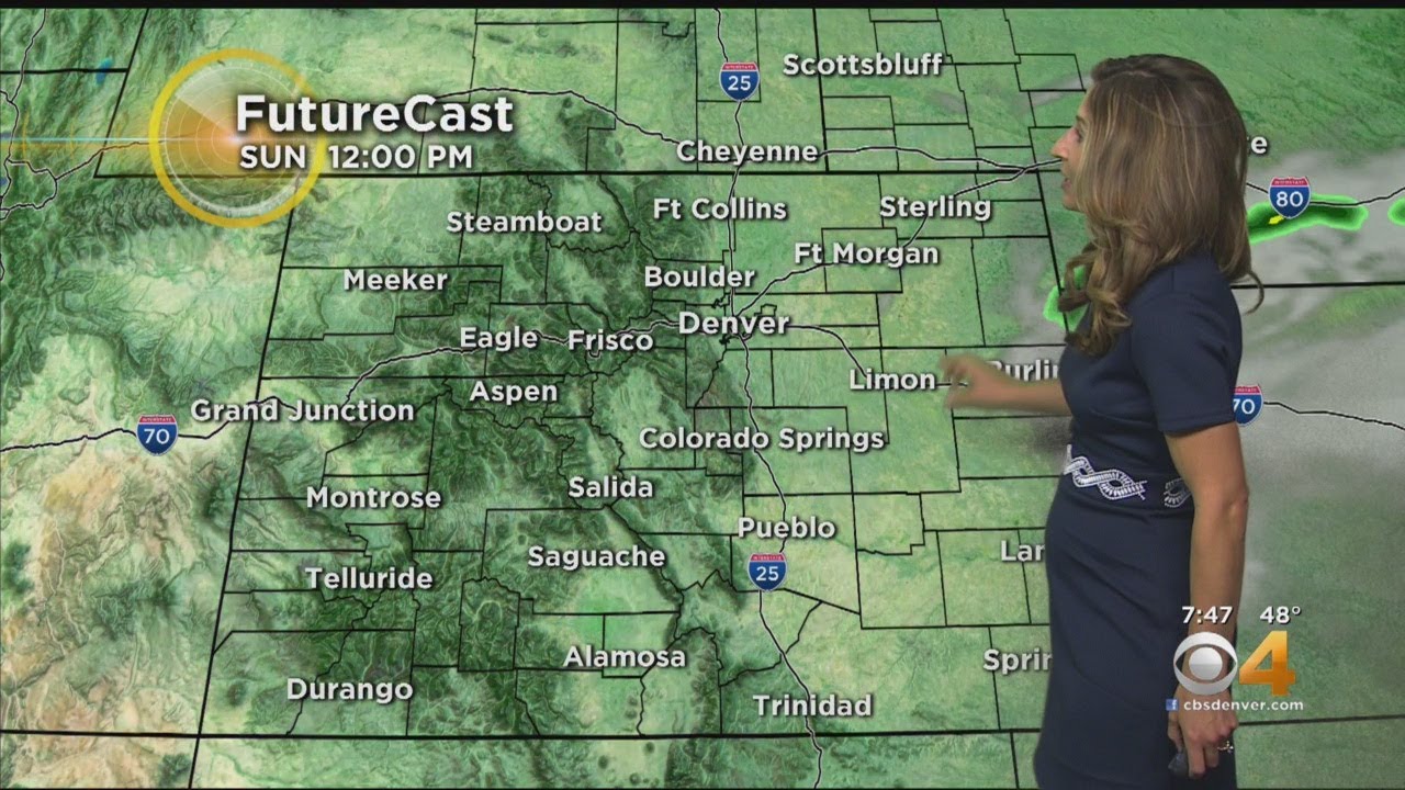 newspaper mockup Cool and Dry Sunday In Denver